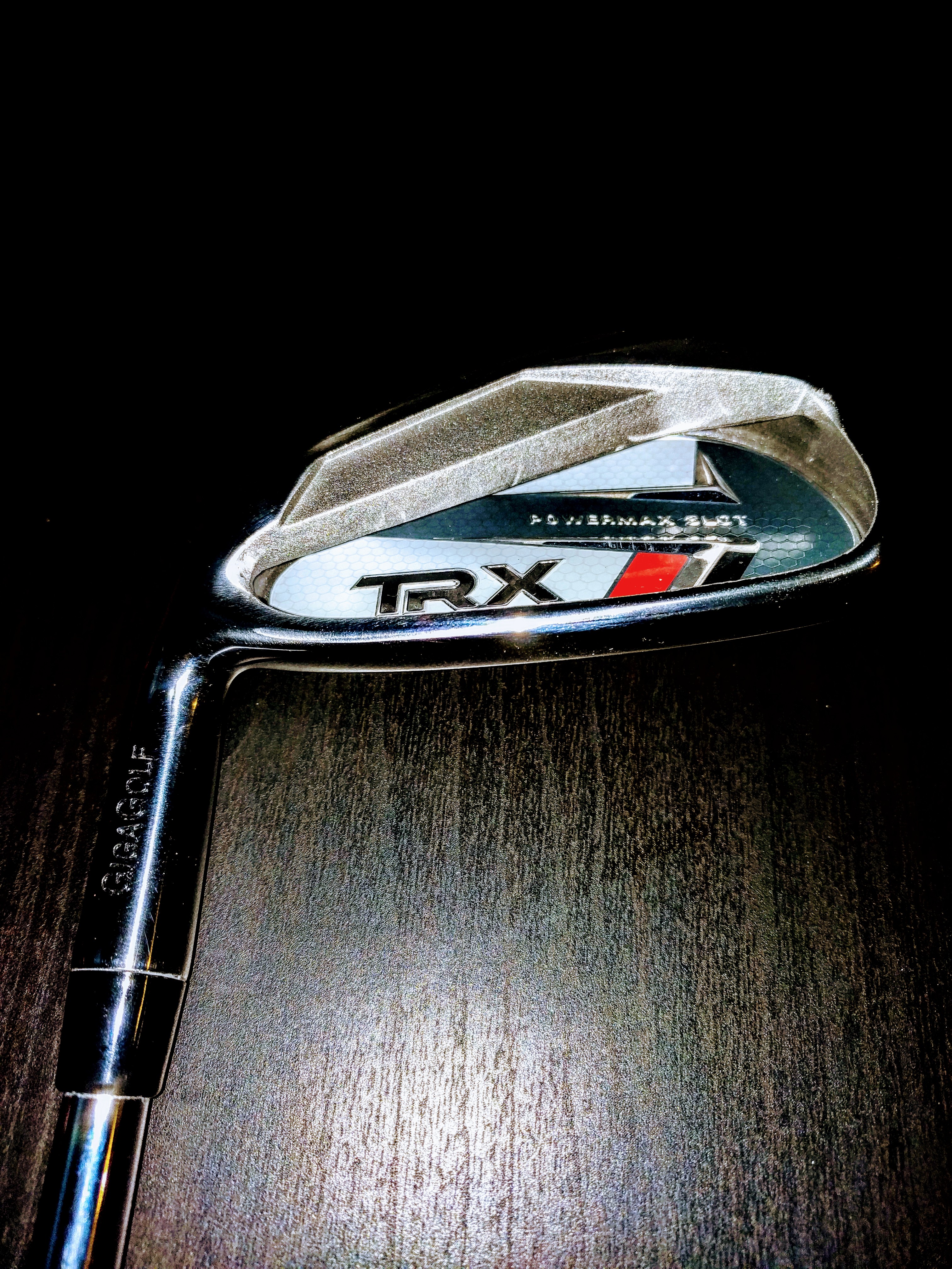 Giga Power Max TRX Black Single 5 Iron Golf Club Right Hand Steel D Gold X  Shaft